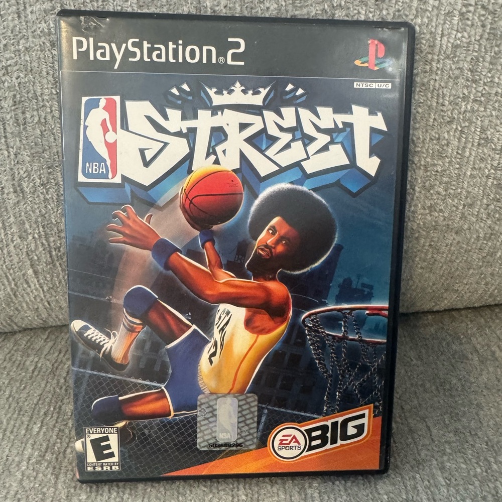 EUC NBA Street (Sony PlayStation 2, 2001) - Complete In Box WitH Manual - Tested